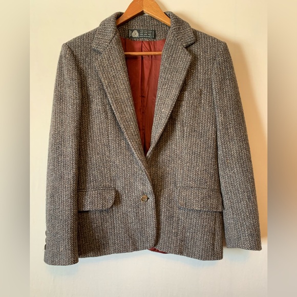 Vintage Jackets & Blazers - VINTAGE Reine Schurwolle Wool Blazer